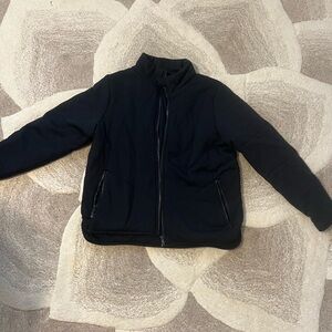 Three Dots Quilted Knit Jacket